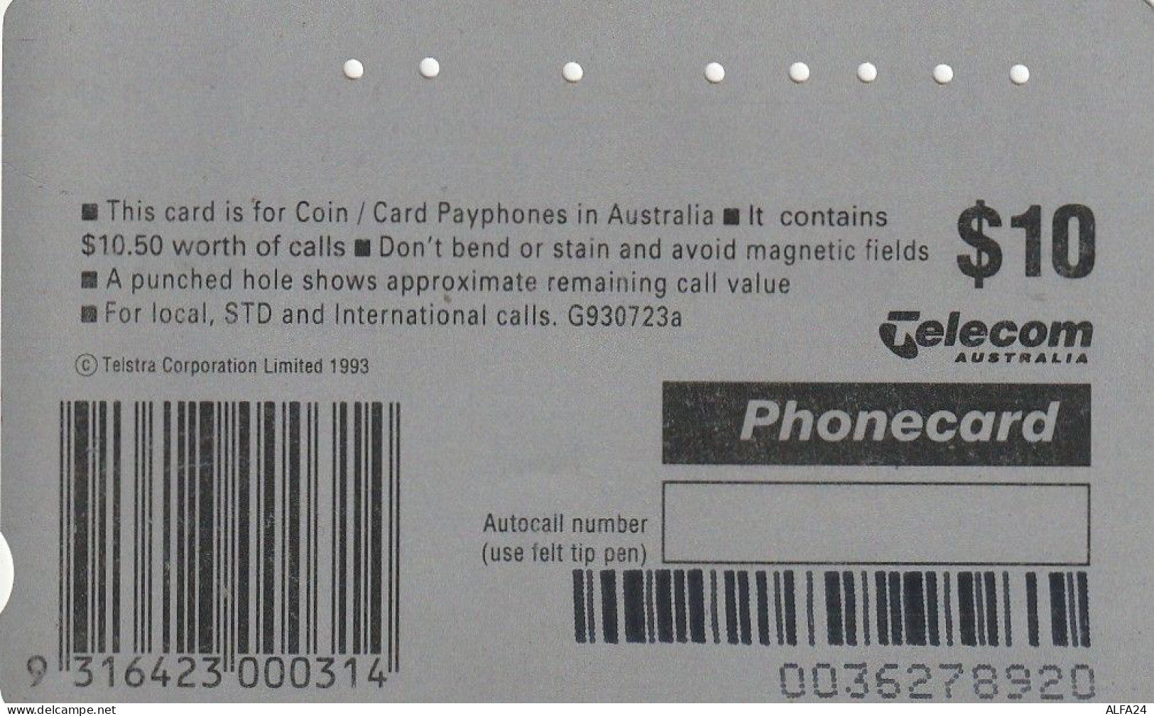 PHONE CARD AUSTRALIA  (CZ491 - Australien