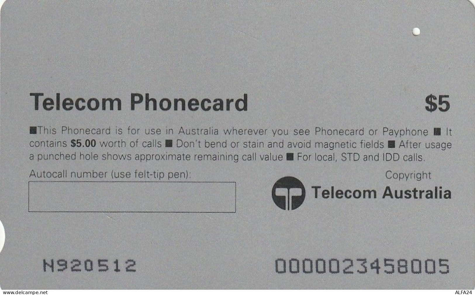 PHONE CARD AUSTRALIA  (CZ478 - Australia