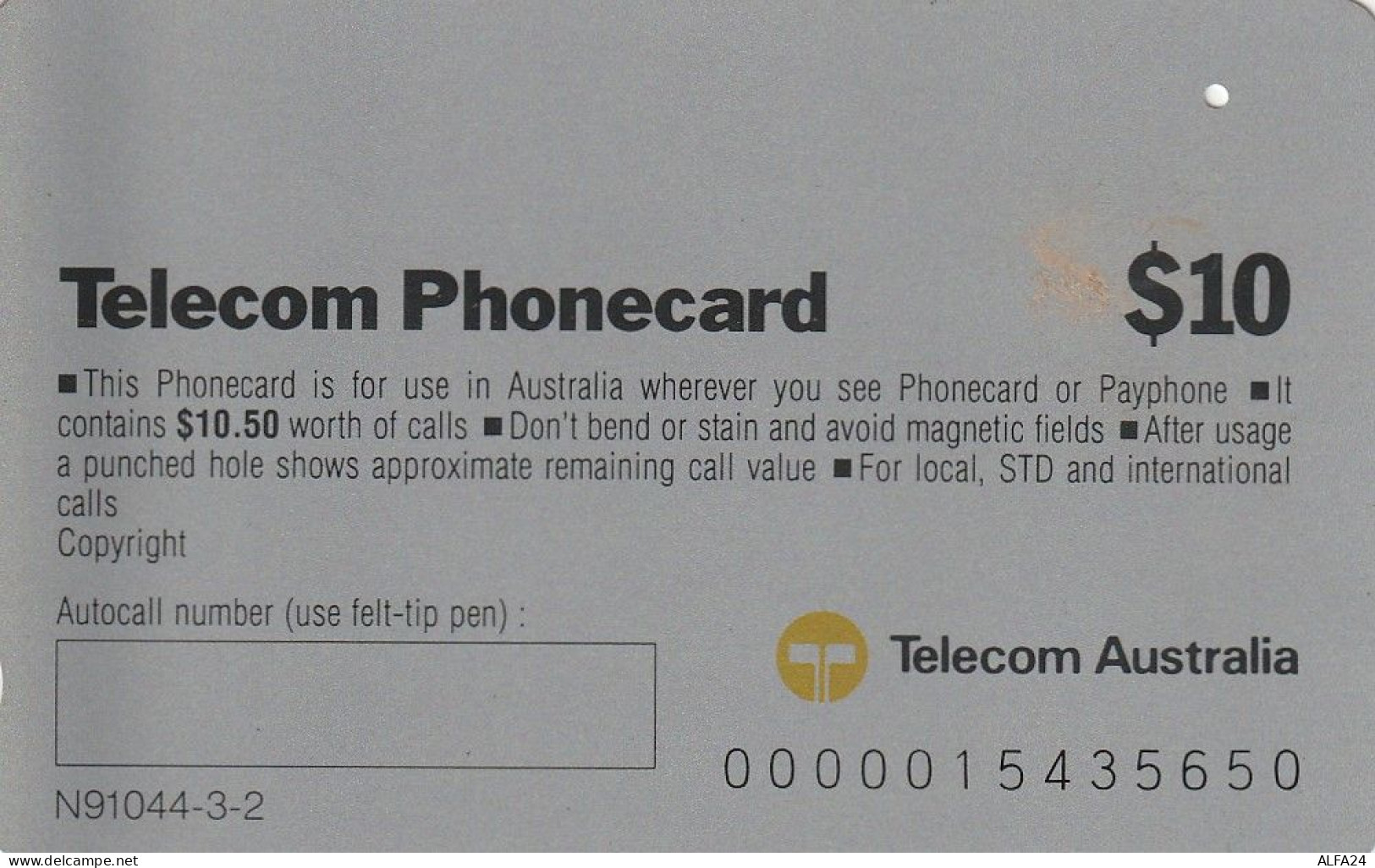 PHONE CARD AUSTRALIA  (CZ463 - Australie