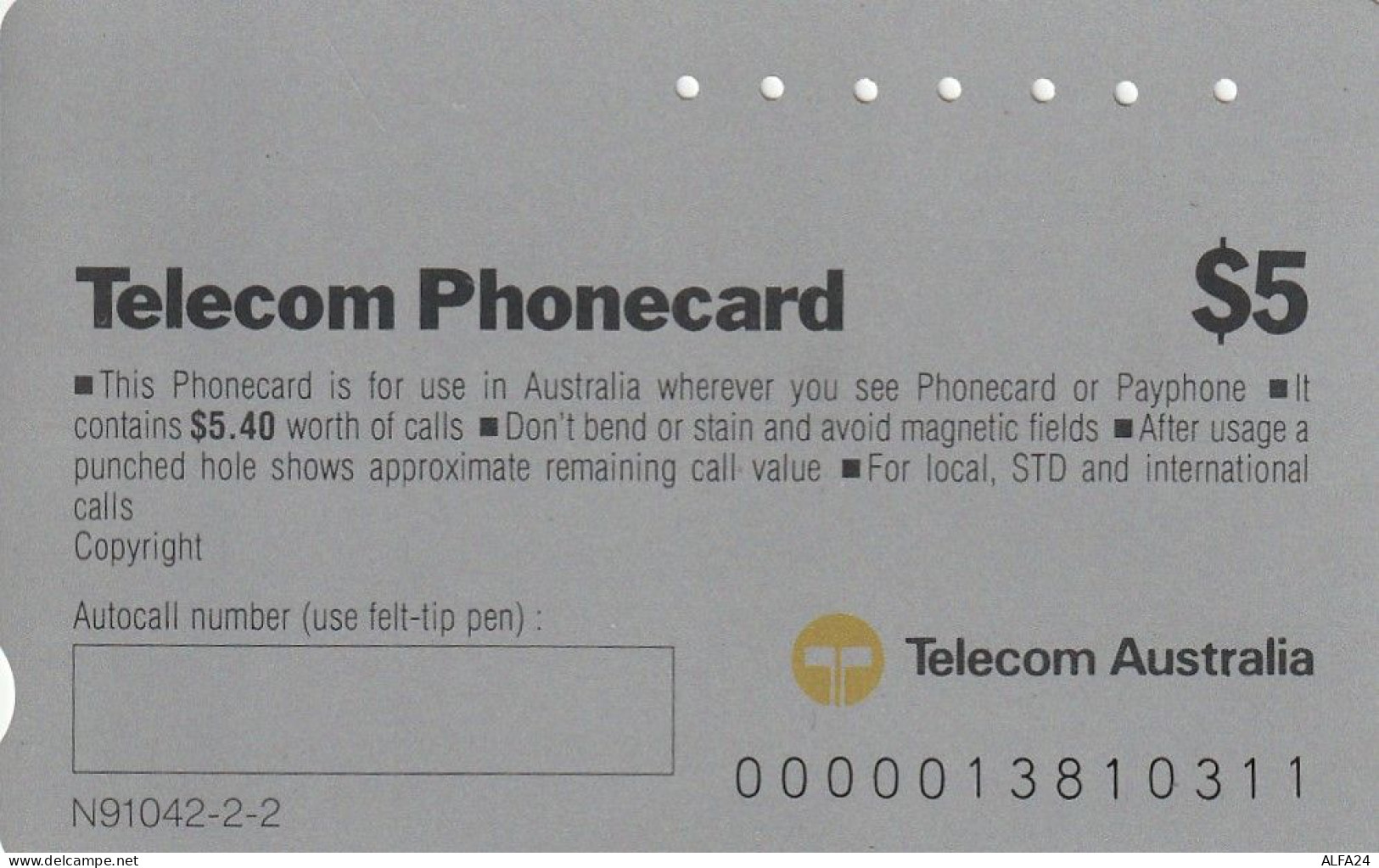 PHONE CARD AUSTRALIA  (CZ459 - Australia