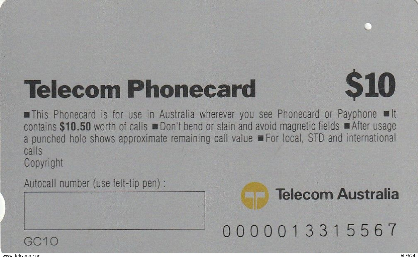 PHONE CARD AUSTRALIA  (CZ456 - Australia