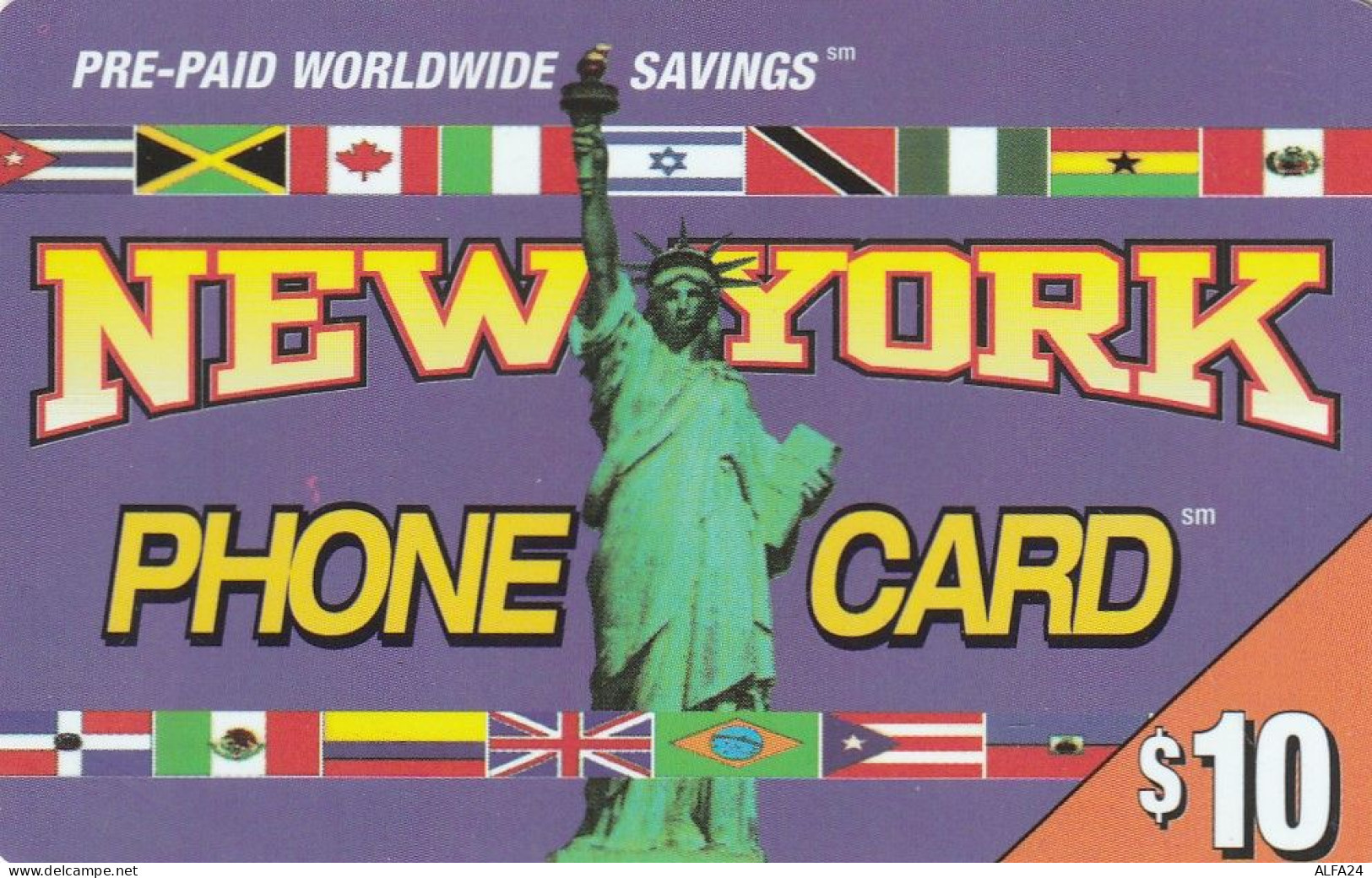 PREPAID PHONE CARD USA  (CZ116 - Altri & Non Classificati