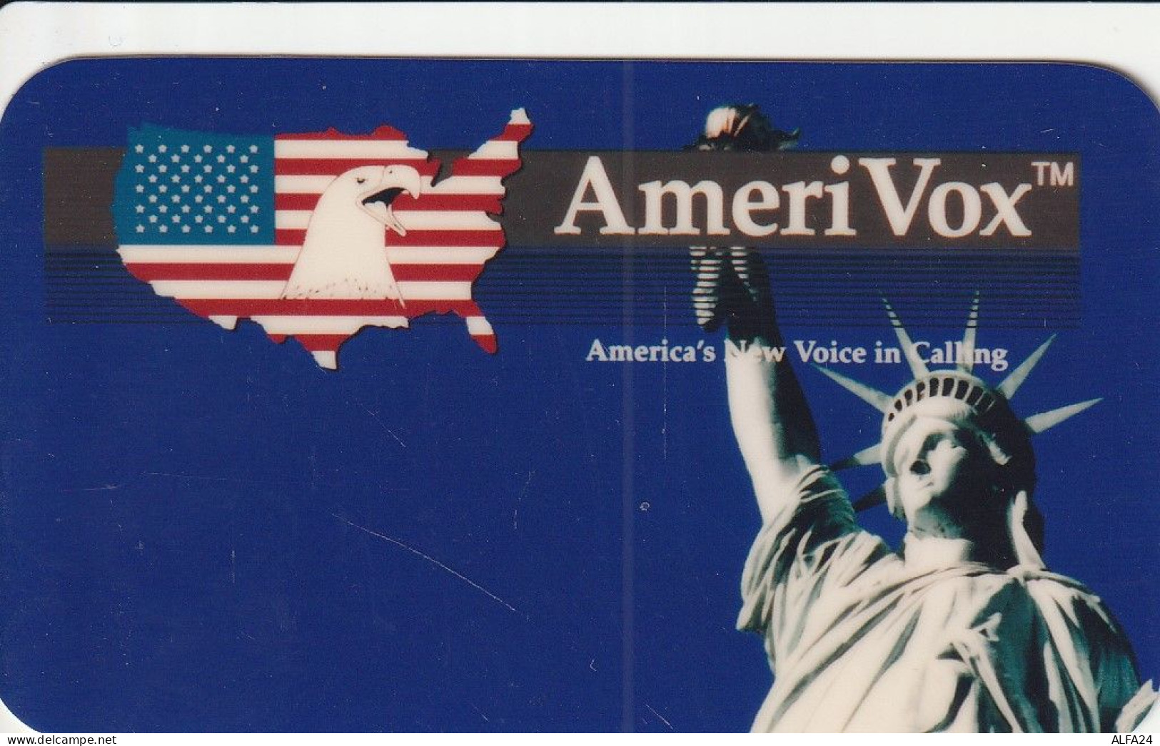 PREPAID PHONE CARD USA AMERIVOX (CZ73 - Amerivox