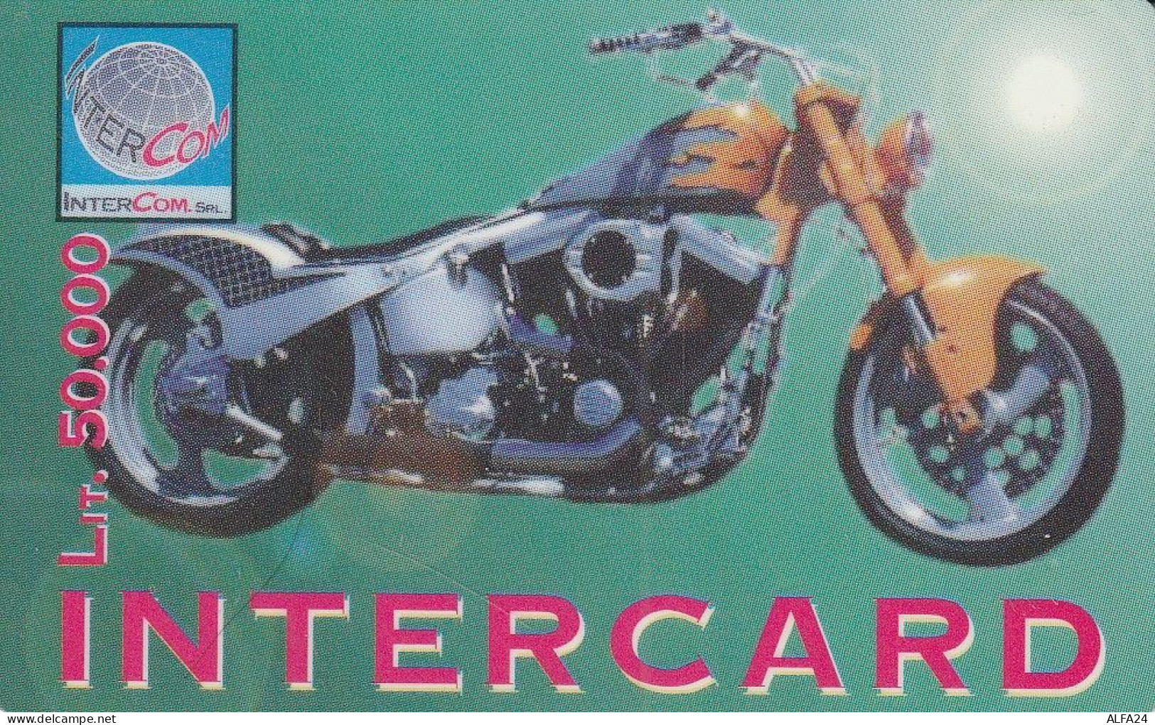 PREPAID PHONE CARD ITALIA MOTO (CZ57 - [2] Handy-, Prepaid- Und Aufladkarten