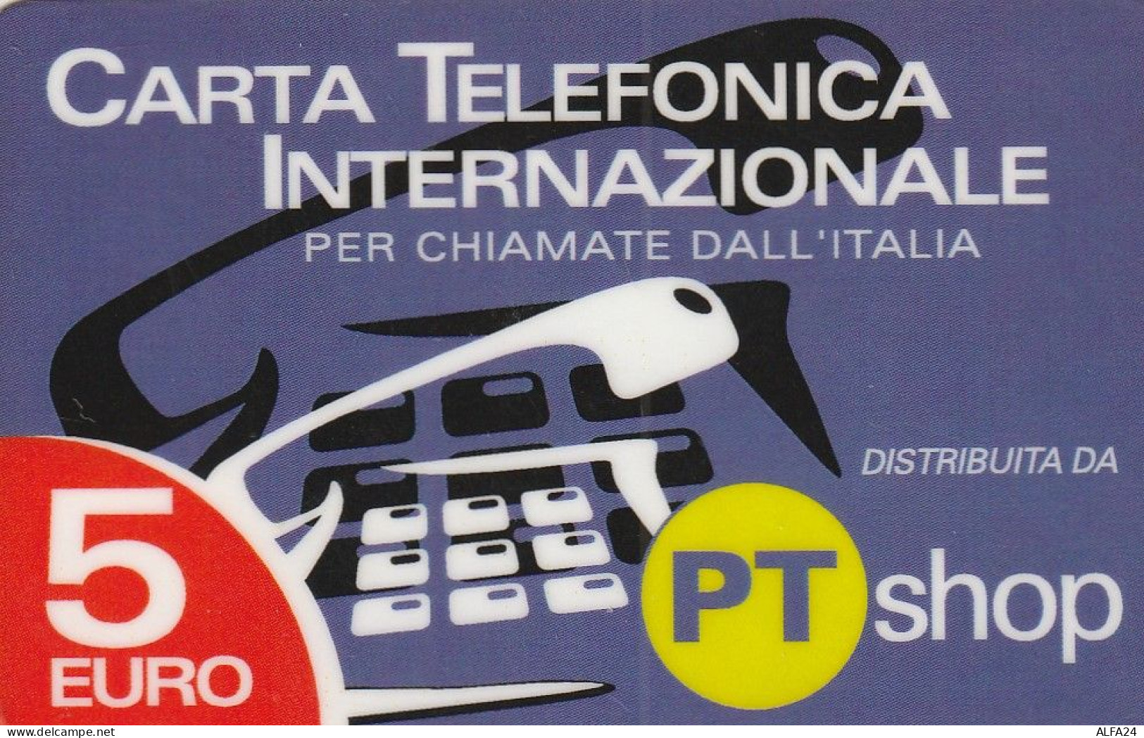 PREPAID PHONE CARD ITALIA POSTE (CZ31 - Cartes GSM Prépayées & Recharges