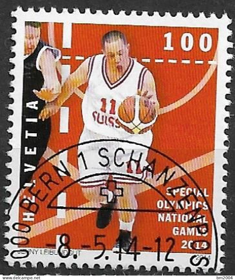 2014 Schweiz   Mi. 2344 FD-used    Special Olympics National Games, Bern. - Used Stamps