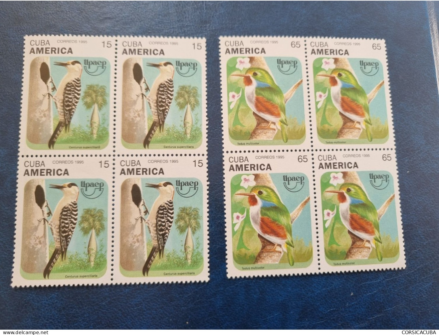 CUBA  NEUF  1995   AMERICA  UPAEP  //  PARFAIT  ETAT  //  1er  CHOIX  // Bloc De 4 - Unused Stamps