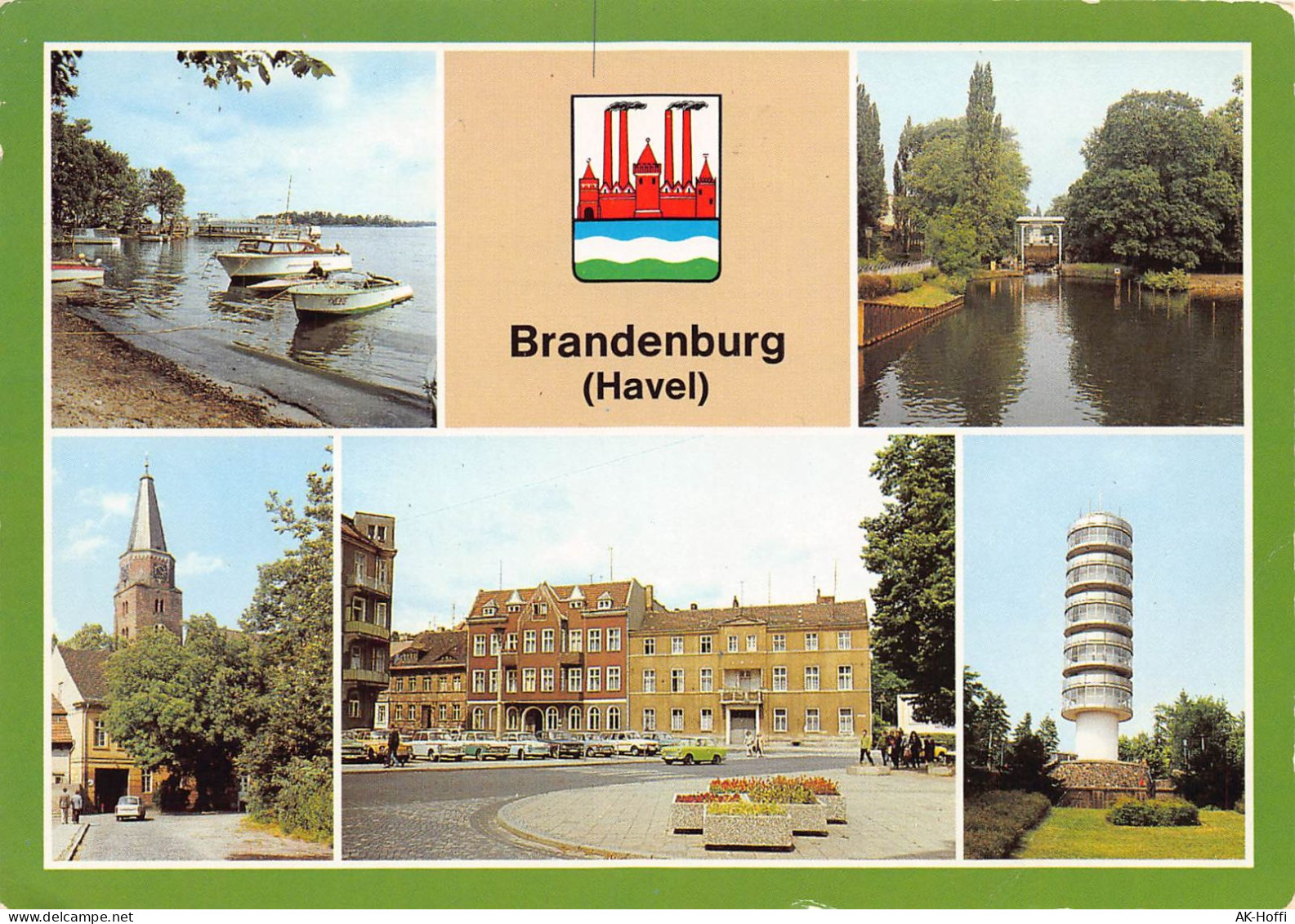 Brandenburg Havel - An Der Malge Schleuse, Dom, Altstädter Markt, Friedenswarte - Brandenburg