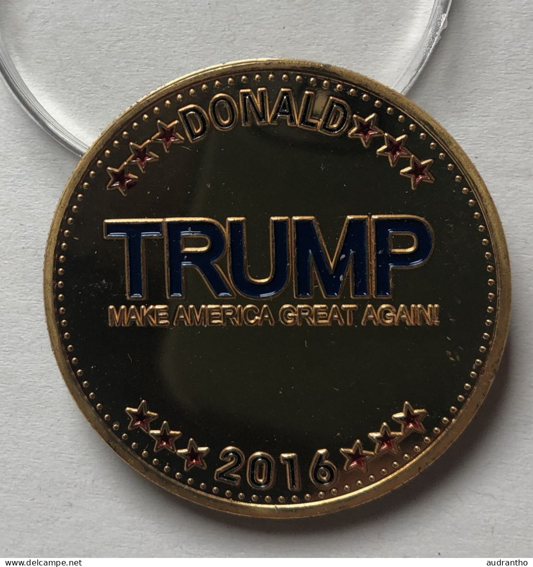 Médaille Pièce Commémorative IVANKA TRUMP Fille De Donald 2016 - Andere & Zonder Classificatie