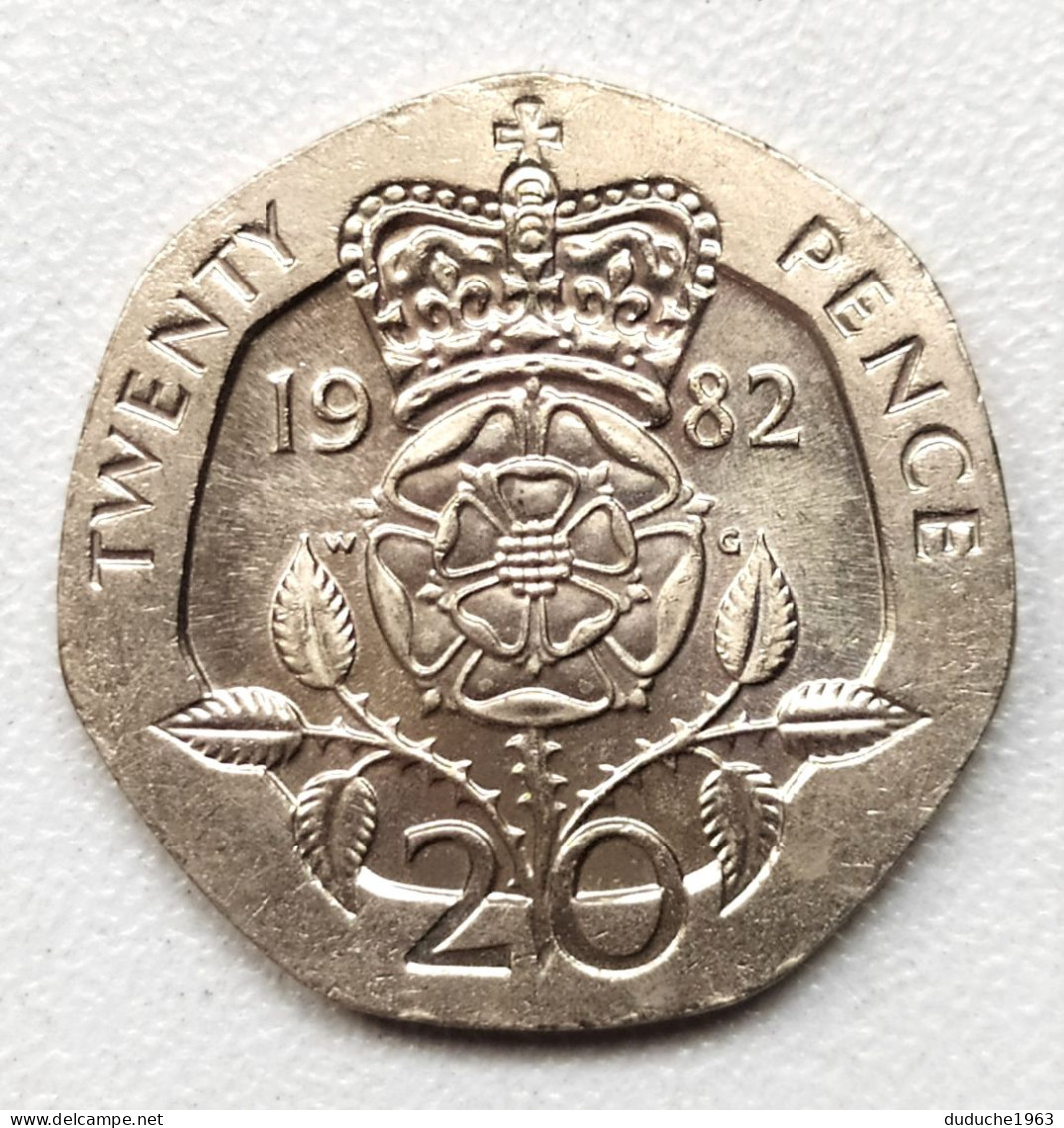 Grande Bretagne - 20 Pence 1982 - 20 Pence