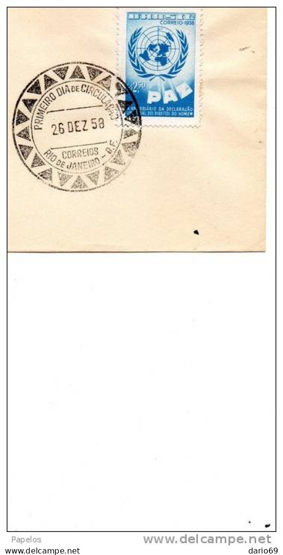 1958  LETTERA - Storia Postale