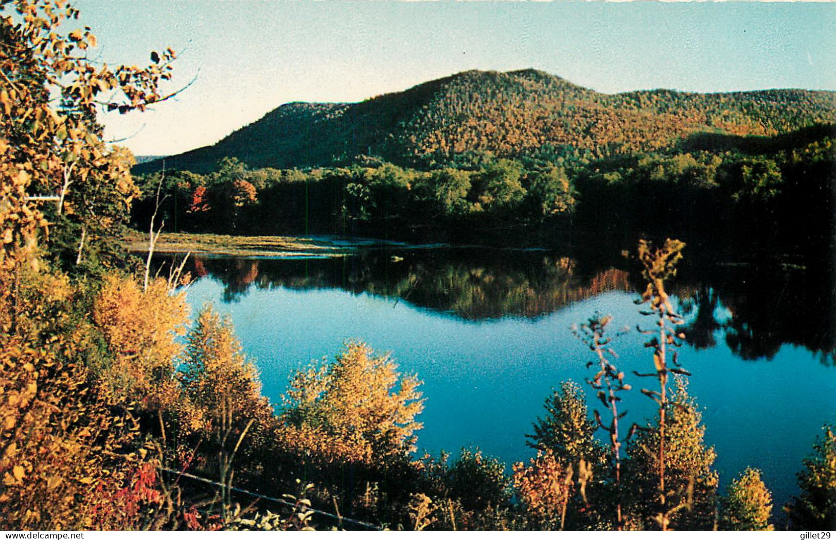 GASPÉ, QUÉBEC - SUR LA RIVIÈRE RESTIGOUCHE AU-DESSOUS MATAPÉDIA -  TICHNOR BROS INC - H. V. HENDERSON - - Gaspé