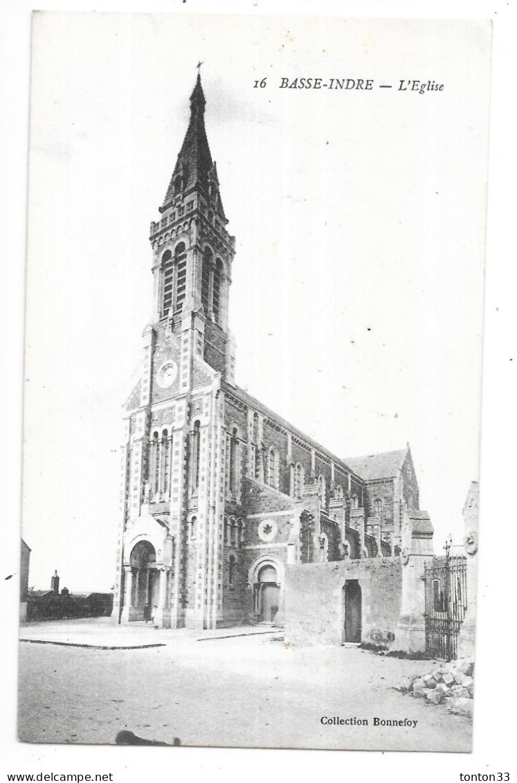 BASSE INDRE - 44 - L'Eglise -  TOUL 5 - - Basse-Indre