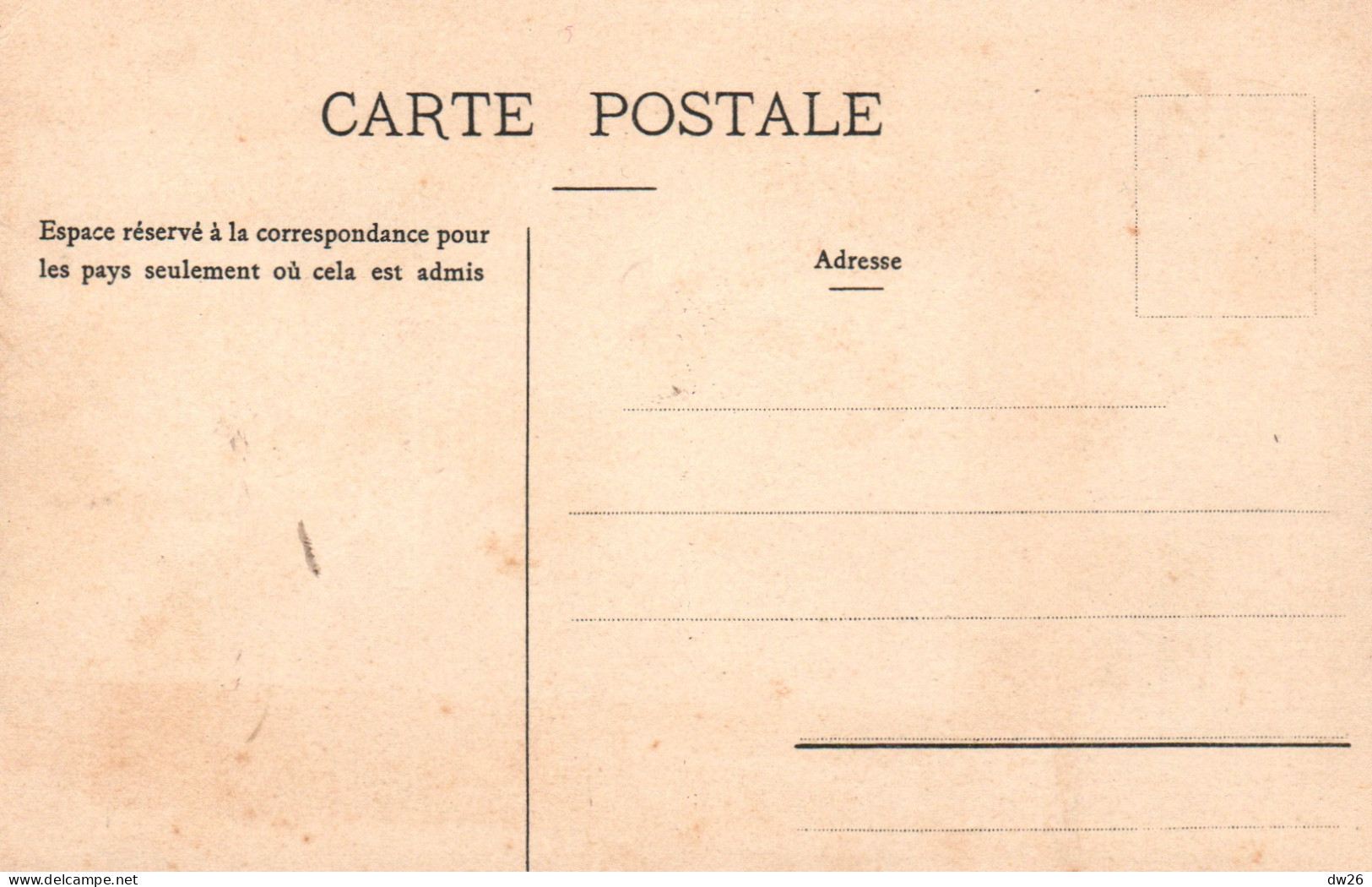 Fantaisie - Illustration Non Signée - Les Cartes Postales Porte-Bonheur:  L'Edelweiss - Carte Robert & Cie Non Circulée - Collections & Lots