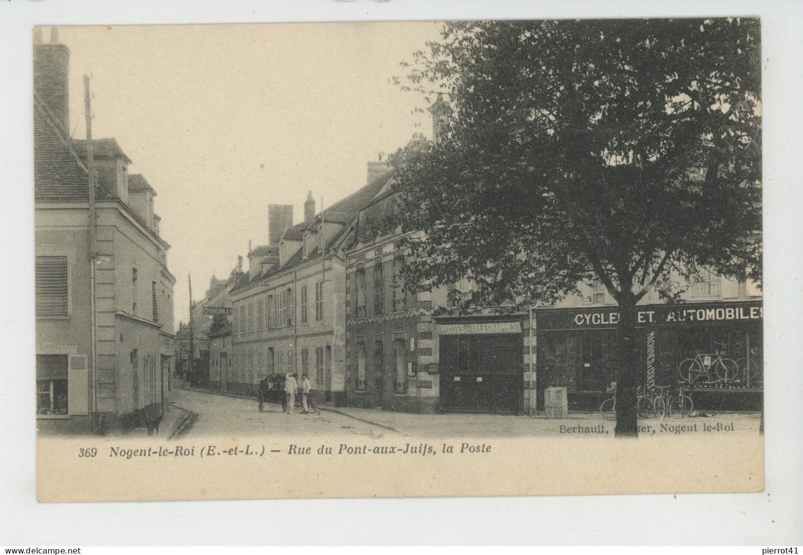 NOGENT LE ROI - Rue Du Pont Aux Juifs, La Poste - Nogent Le Roi
