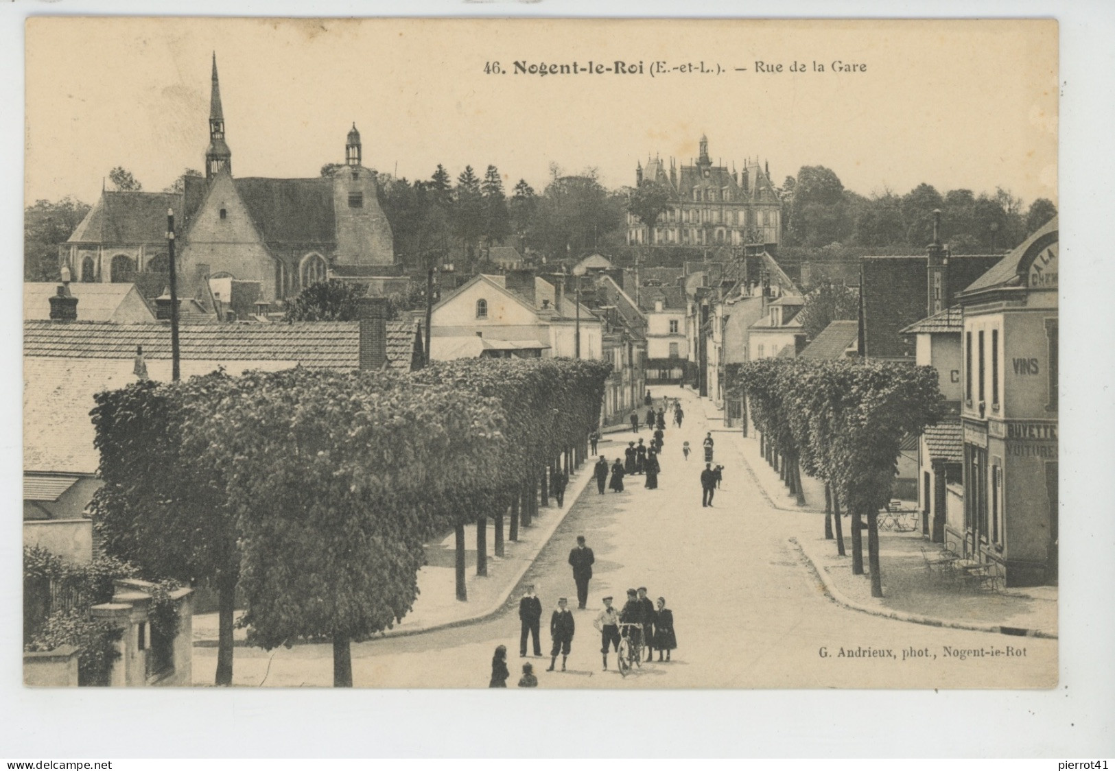 NOGENT LE ROI - Rue De La Gare - Nogent Le Roi