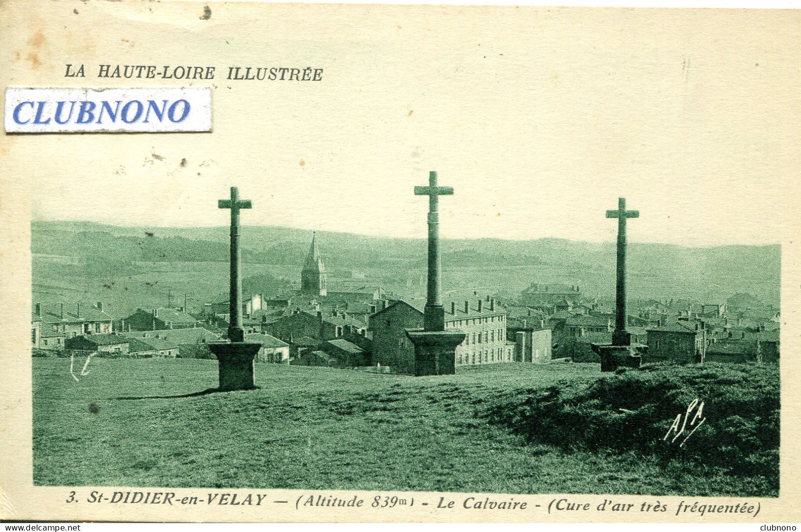 CPA -  SAINT-DIDIER-EN-VELAY - LE CALVAIRE - Saint Didier En Velay