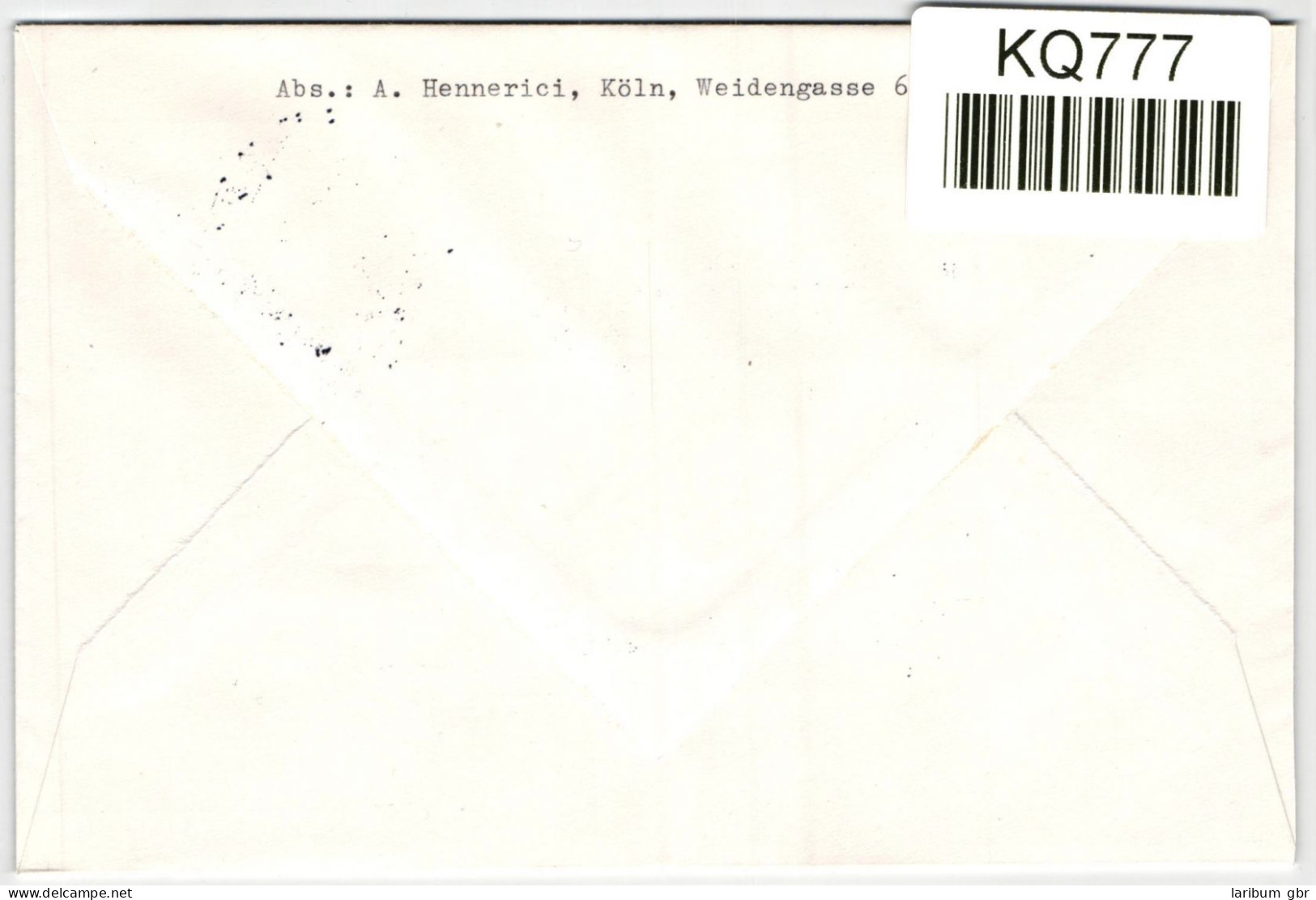 Berlin 191 Auf Brief Als Mehrfachfrankatur 4er Block Vom Eckrand #KQ777 - Autres & Non Classés