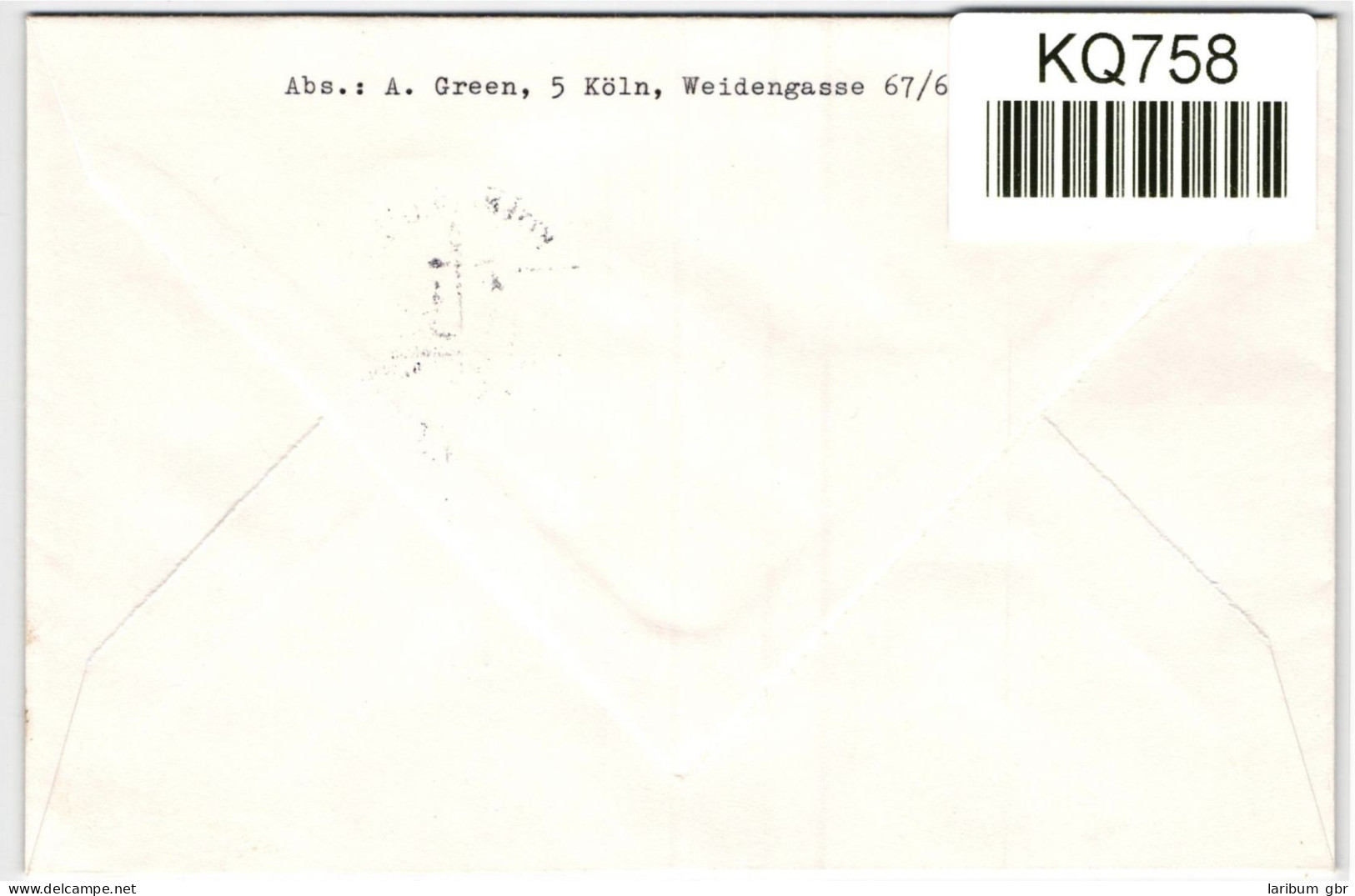 Berlin 229 Auf Brief Als Einzelfrankatur FN 1 #KQ758 - Andere & Zonder Classificatie