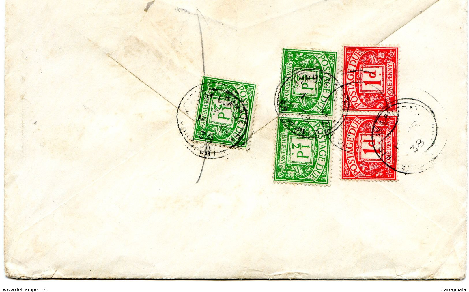 Cover Postage Due Sent From Swiss Montana Vermala 1938 - Taxe