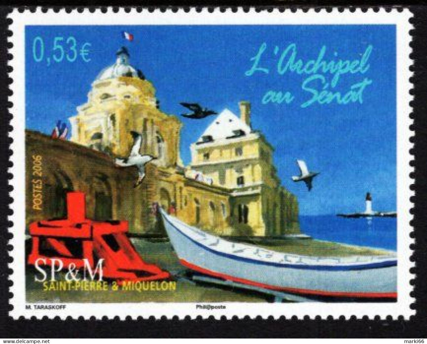 St. Pierre & Miquelon - 2006 - SPM Senate And Philately - Stamp Salon In Paris - Mint Stamp - Neufs