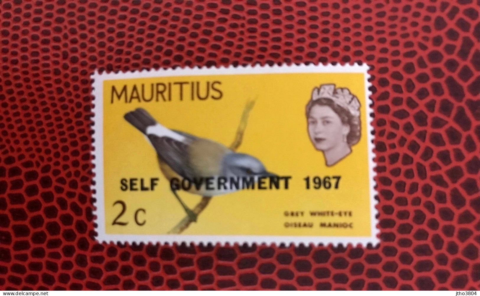 MAURICE 1967 1v Neuf MNH ** YT Mi 298 Pájaro Bird Pássaro Vogel Ucello Oiseau MAURITIUS - Parrots