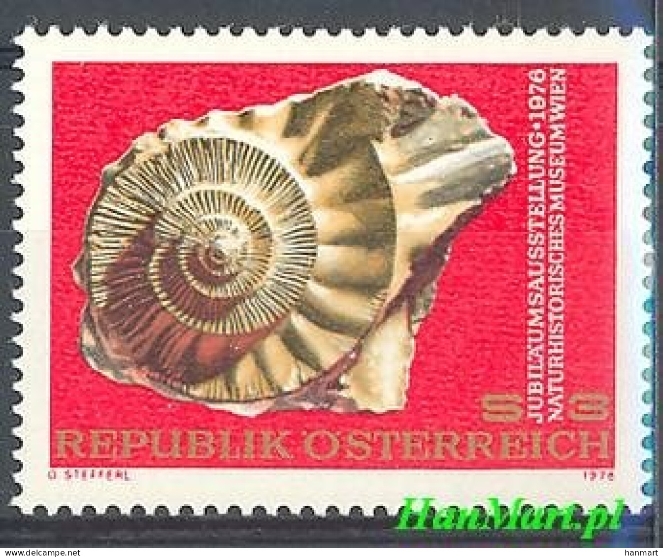Austria 1976 Mi 1510 MNH  (ZE1 AST1510) - Fossiles