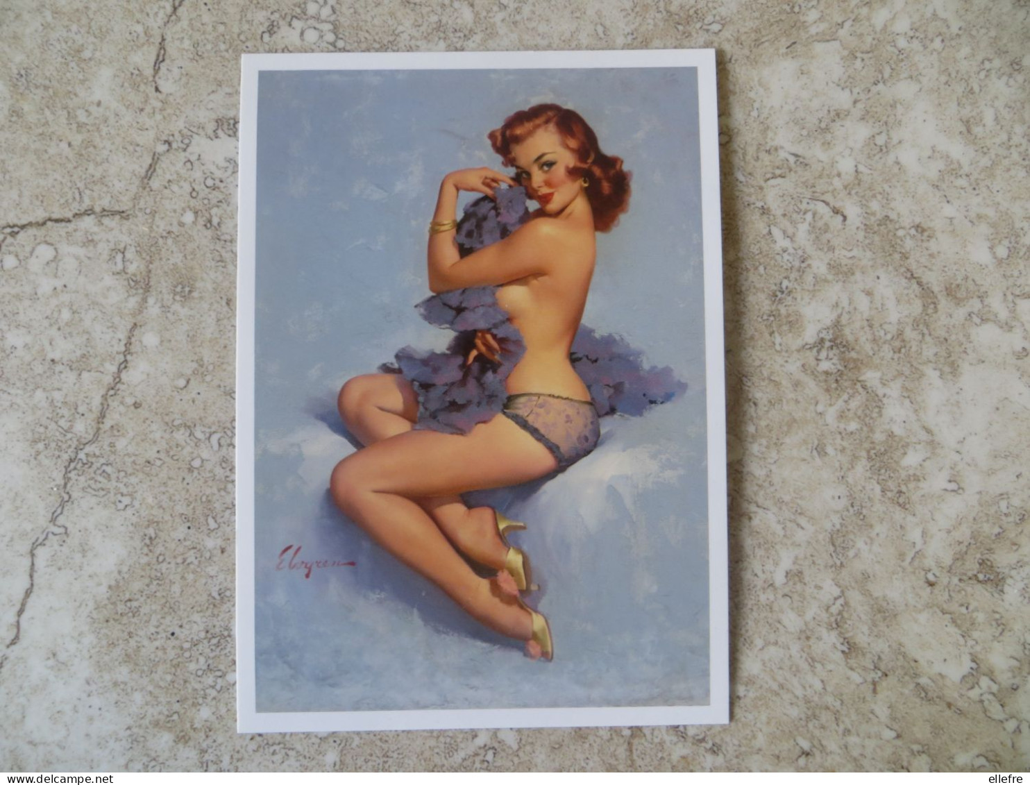 CPM PIN UP AMERICAINE SEXY - Illustrateur Gil Elvgren Roxanne 1960 - Edition TASCHEN - Pin-Ups