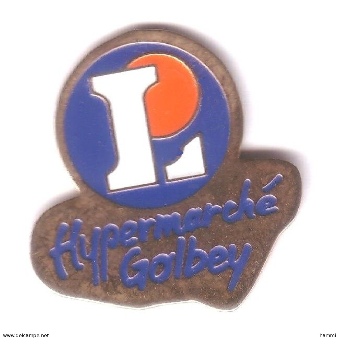 H34 Pin's Hypermarché MAGASIN GOLBEY LECLERC Vosges Achat Immédiat - Alimentation