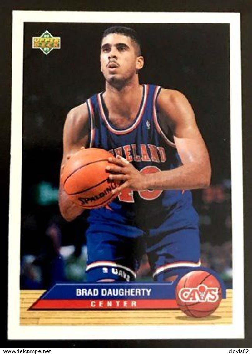 P7 Brad Daugherty - Cleveland Cavaliers - Carte Upper Deck 1992-93 McDonald's NBA Basketball - Sonstige & Ohne Zuordnung