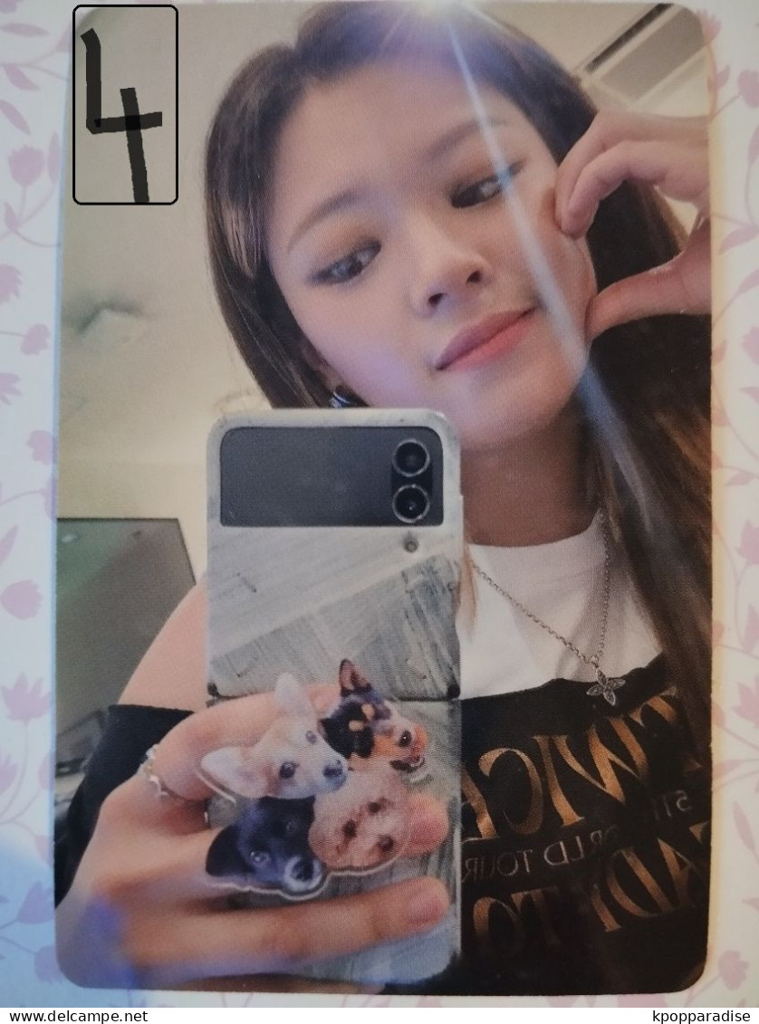 Photocard K POP Au Choix  TWICE I Got You Jeongyeon - Objets Dérivés