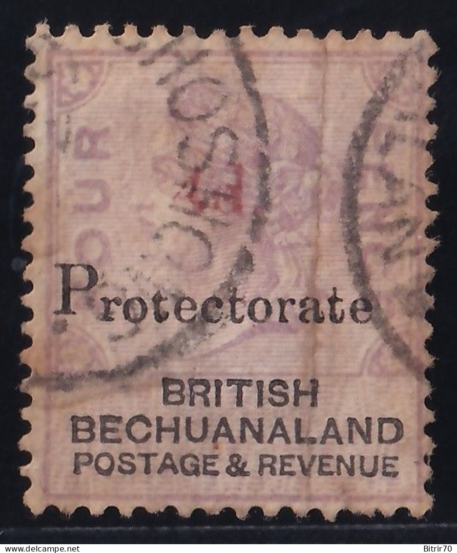 Bechuanaland, 1888  Y&T. 6 - 1885-1964 Protectoraat Van Bechuanaland