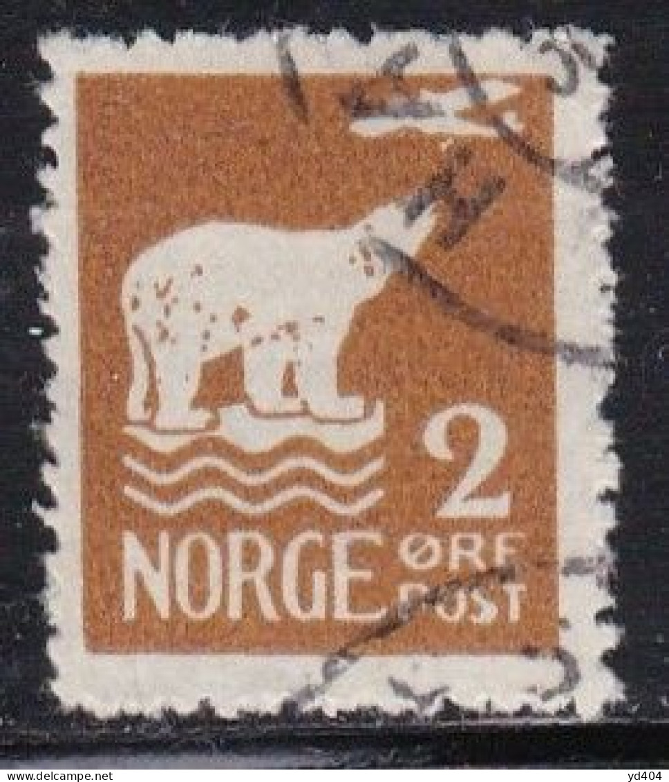 NO010B – NORVEGE - NORWAY – 1925 – ADMUNDSEN’S POLAR FLIGHT – SG # 167 USED 4,50 € - Gebraucht