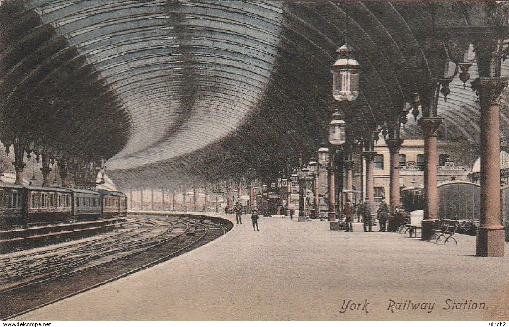 AK York - Railway Station - 1906 (68555) - York
