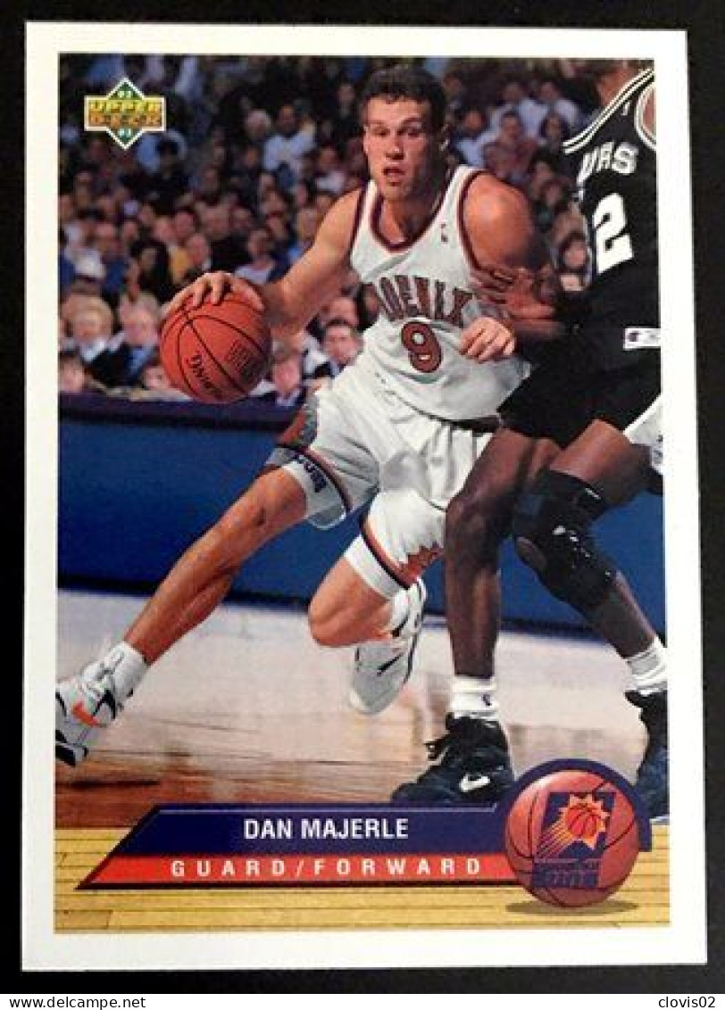P31 Dan Majerle - Phoenix Suns - Carte Upper Deck 1992-93 McDonald's NBA Basketball - Autres & Non Classés
