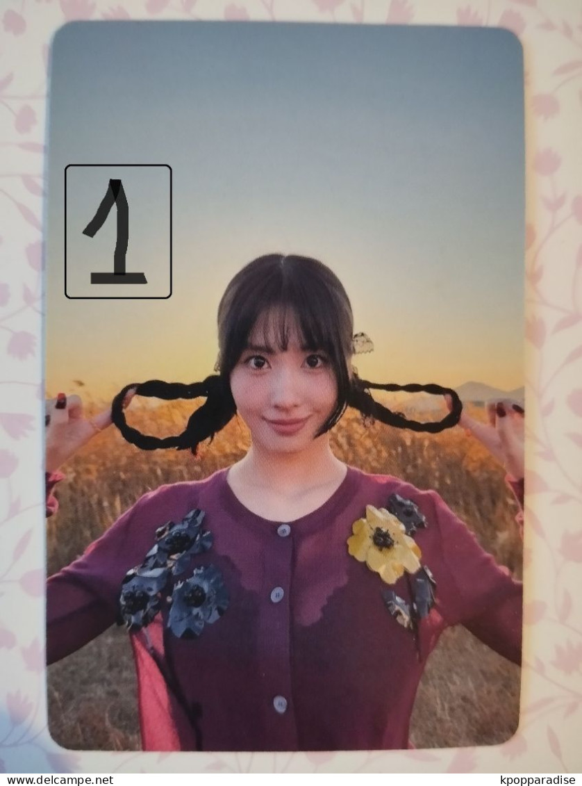 Photocard K POP Au Choix  TWICE I Got You Momo - Objets Dérivés