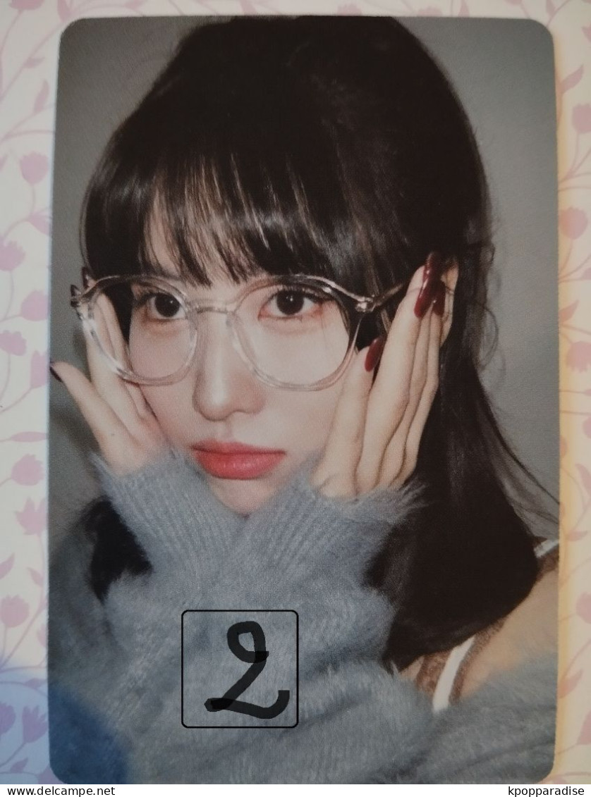 Photocard K POP Au Choix  TWICE I Got You Momo - Objets Dérivés