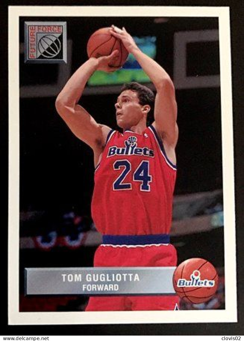 P50 Tom Gugliotta FF - Washington Bullets - Carte Upper Deck 1992-93 McDonald's NBA Basketball - Sonstige & Ohne Zuordnung