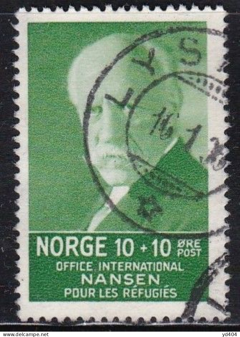 NO024A – NORVEGE - NORWAY – 1935 – NANSEN REFUGEE FUND – SG # 235 USED 6,75 € - Usati