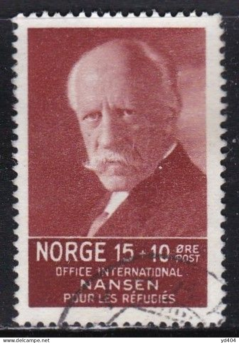 NO024B – NORVEGE - NORWAY – 1935 – NANSEN REFUGEE FUND – SG # 236 USED 19 € - Usati