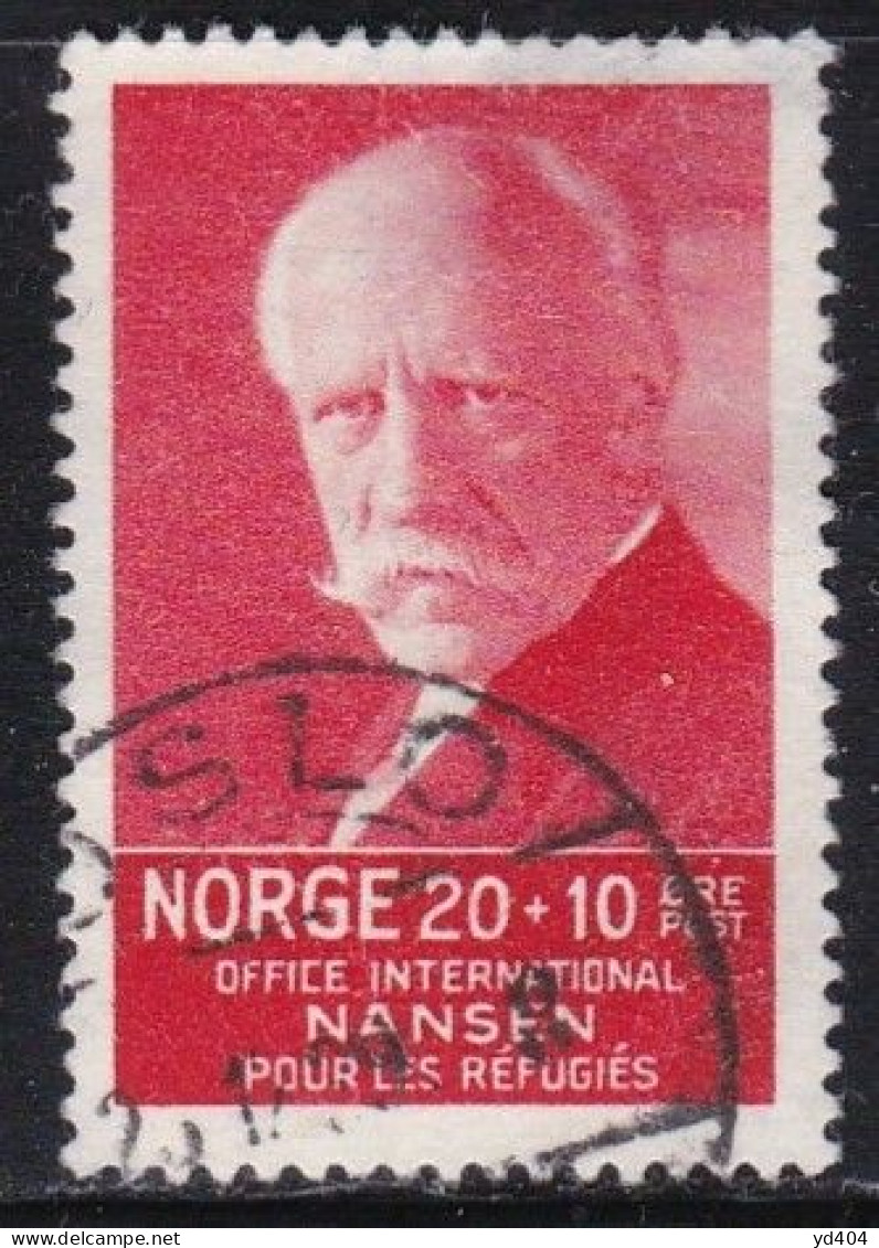 NO024C – NORVEGE - NORWAY – 1935 – NANSEN REFUGEE FUND – SG # 237 USED 3,75 € - Usati