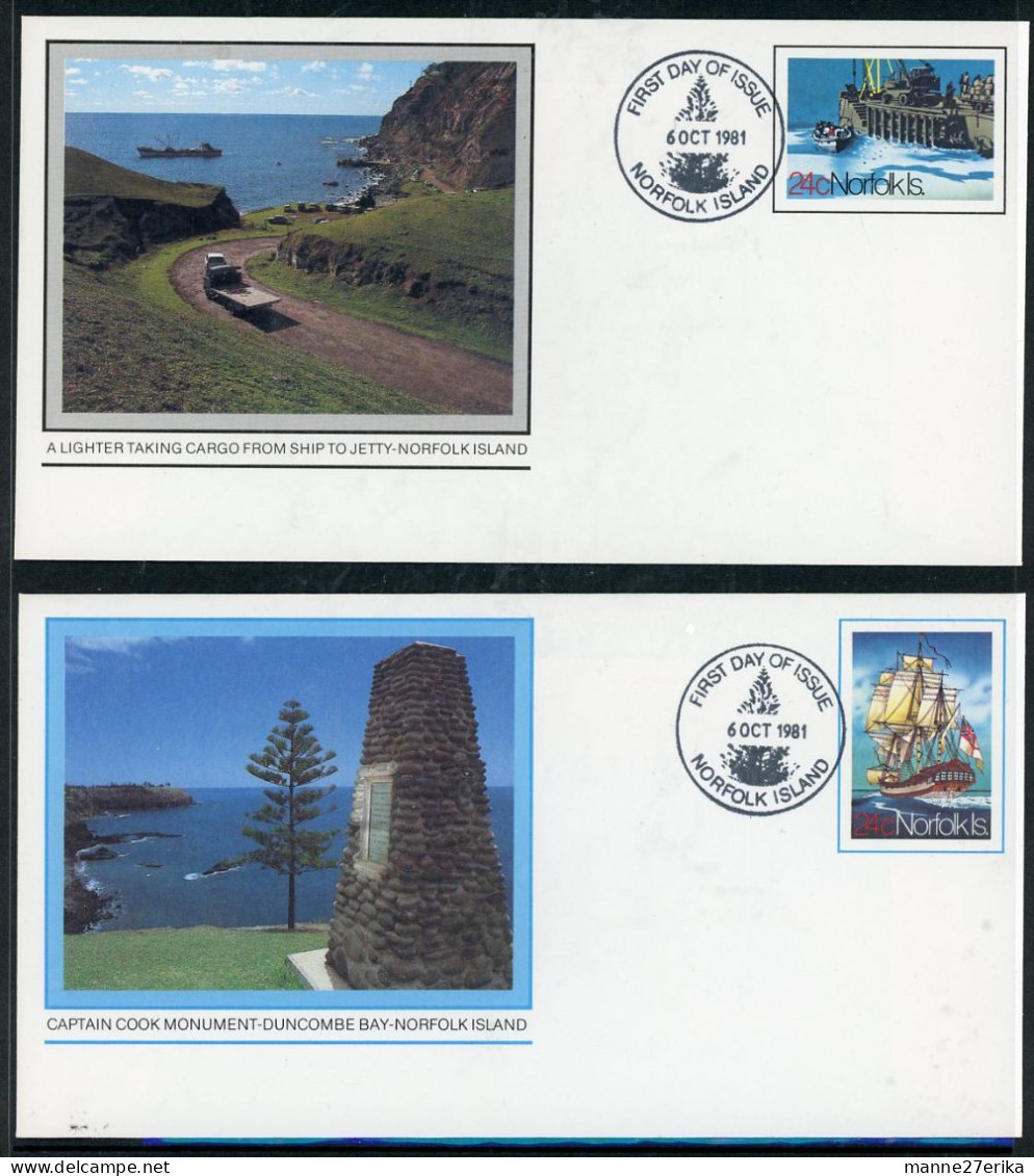 Norfolk Island 1981 FDC - Norfolk Eiland