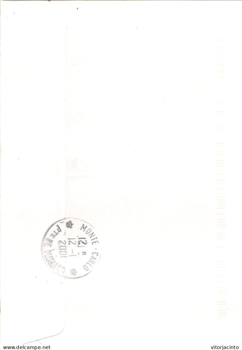 Monaco - Museum Of Stamps And Coins - Commemorative Postmark 2001 - Marcophilie