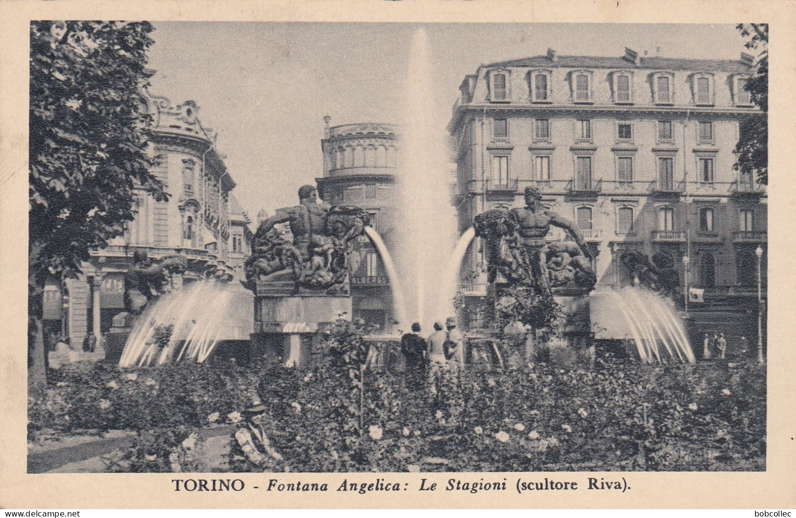 TORINO (Piemonte): Fontana Angelica - Le Stagioni - Autres Monuments, édifices