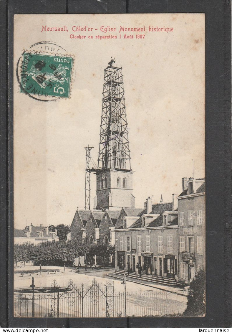 21 - MEURSAULT - Eglise - Monument Historique - Clocher En Réparation - Meursault