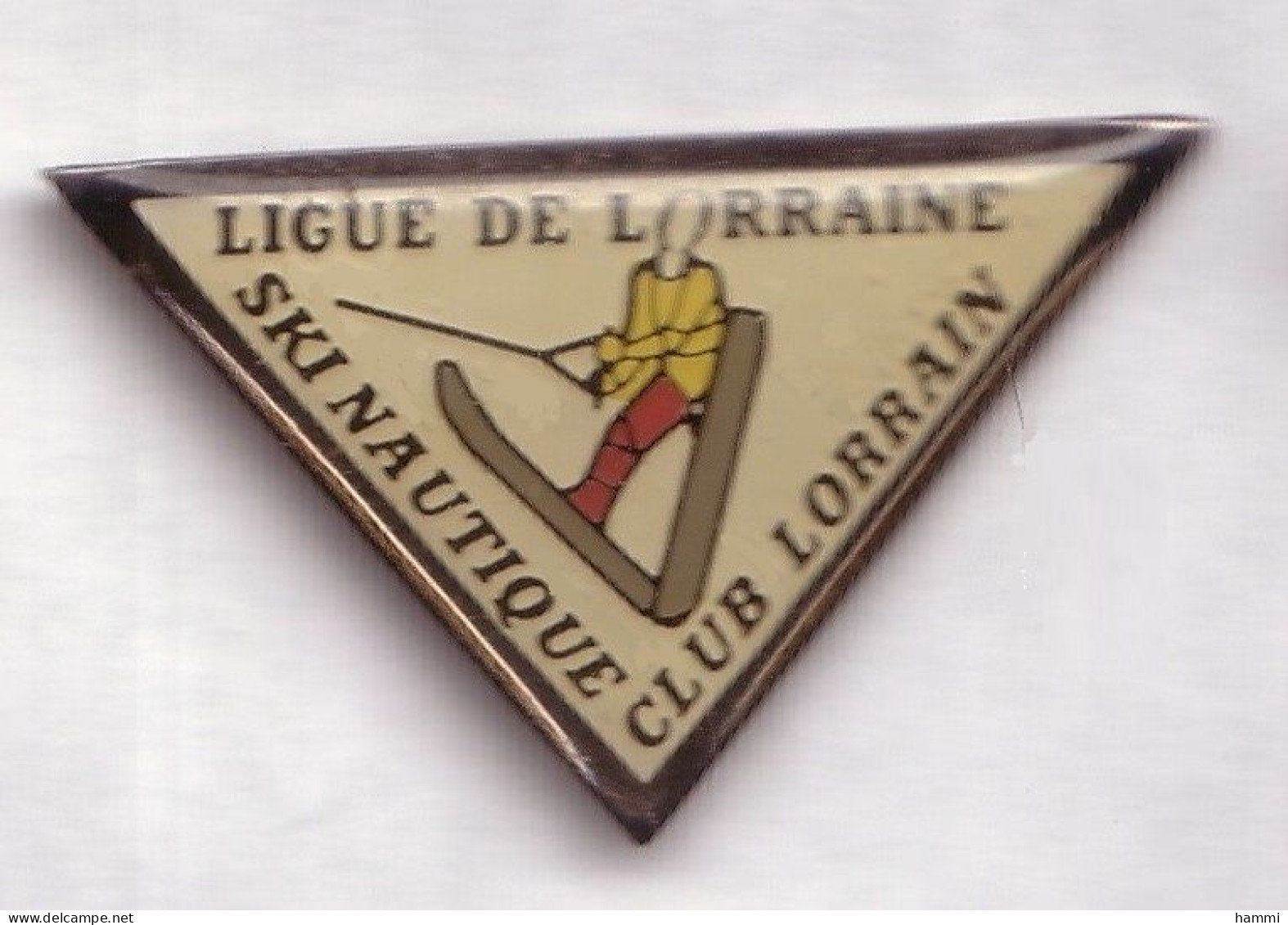 AA307 Pin's Ski Nautique Club Lorrain LIGUE LORRAINE Fontenoy-sur-Moselle Lay-Saint-Christophe Toul Achat Immédiat - Ski Nautique