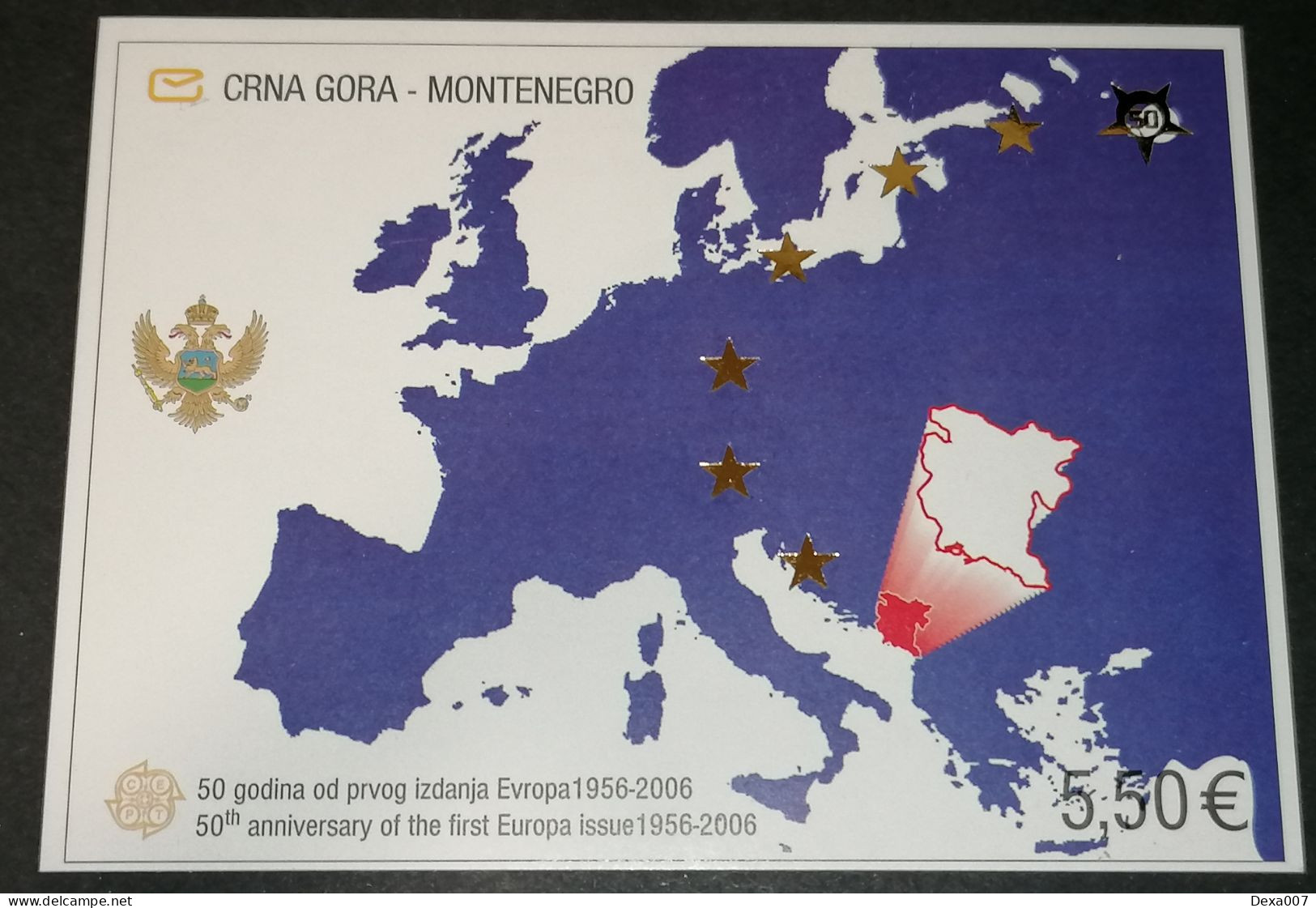 Montenegro2006 50 Years Of Europa Stamp Minisheet MNH - Montenegro