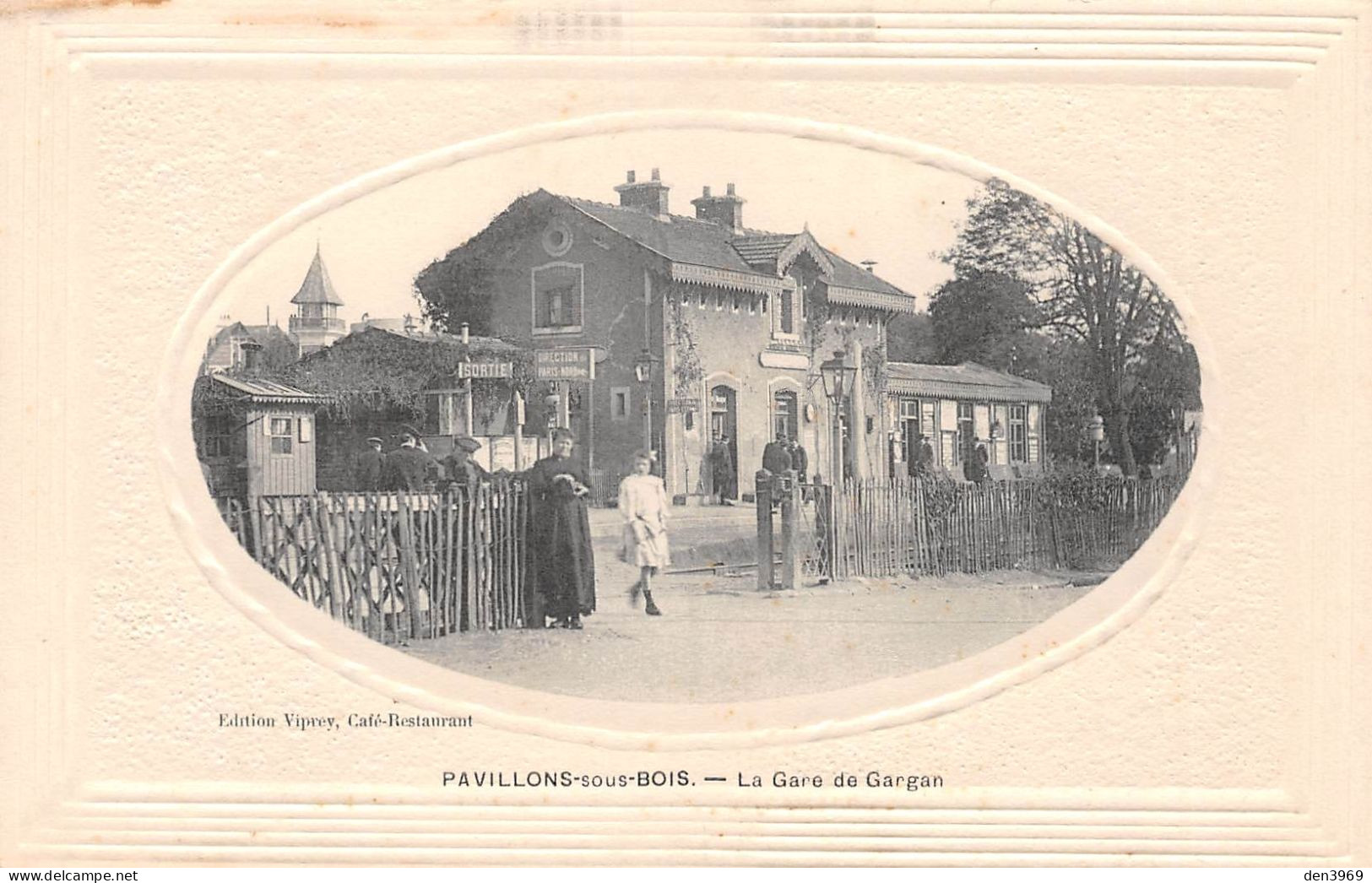 PAVILLONS-sous-BOIS (Seine-Saint-Denis) - La Gare De Gargan - Passage à Niveau, Voie Ferrée - Les Pavillons Sous Bois