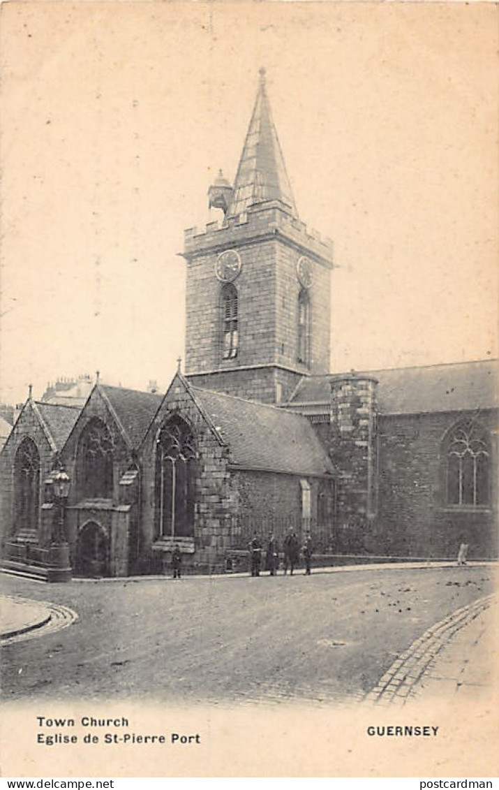 Guernsey - ST. PETER PORT - Twon Church - Publ. Unknwon  - Guernsey