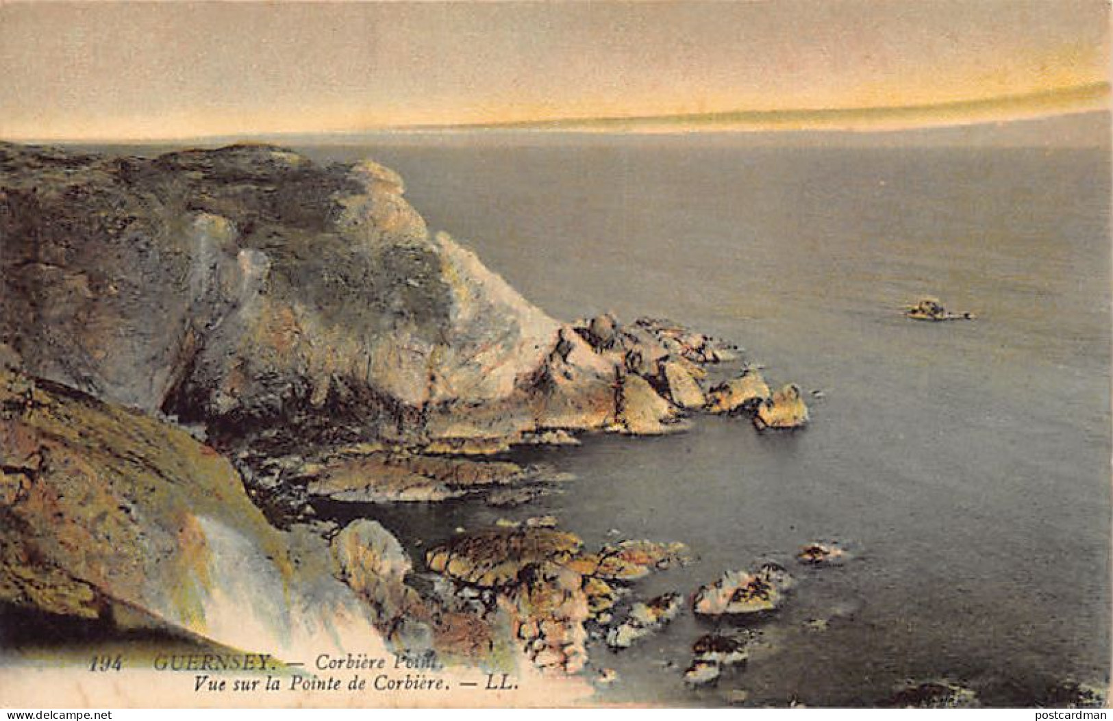 Guernsey - Corbière Point - Publ. Levy L.L. 194 - Guernsey